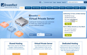 Dreamhost-homepage